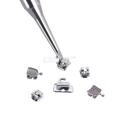 10X Dental Orthodontic Self Ligating Bracket MIM Braces Mini Roth.022 Hooks 345