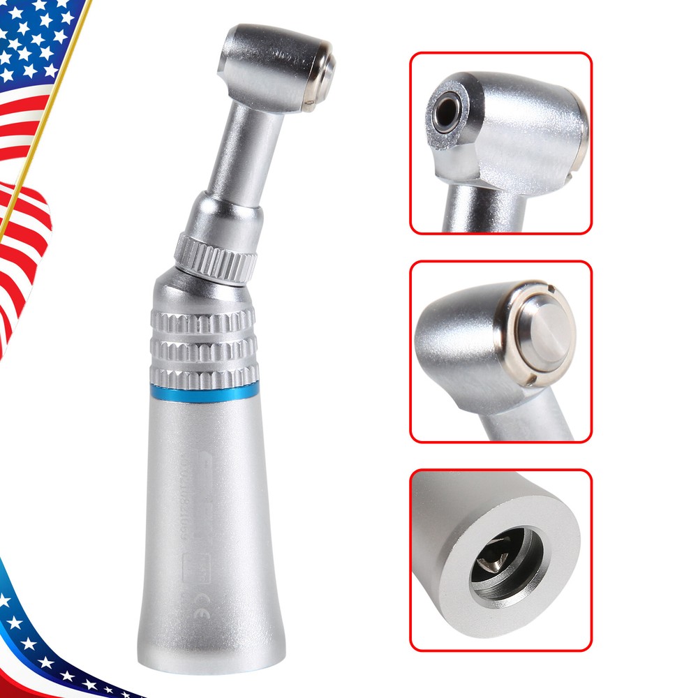 NSK type Dental Low Speed Handpiece Contra Angle Push Button/Latch E-type Attach