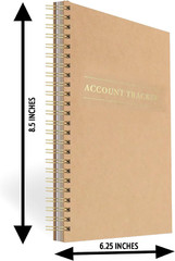 Accounting Ledger Books for Home Budget Tracking, Business Bookkeeping