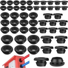 70Pcs Rubber Grommet Kit, Cable Wire Hole Grommets for Automotive Wiring