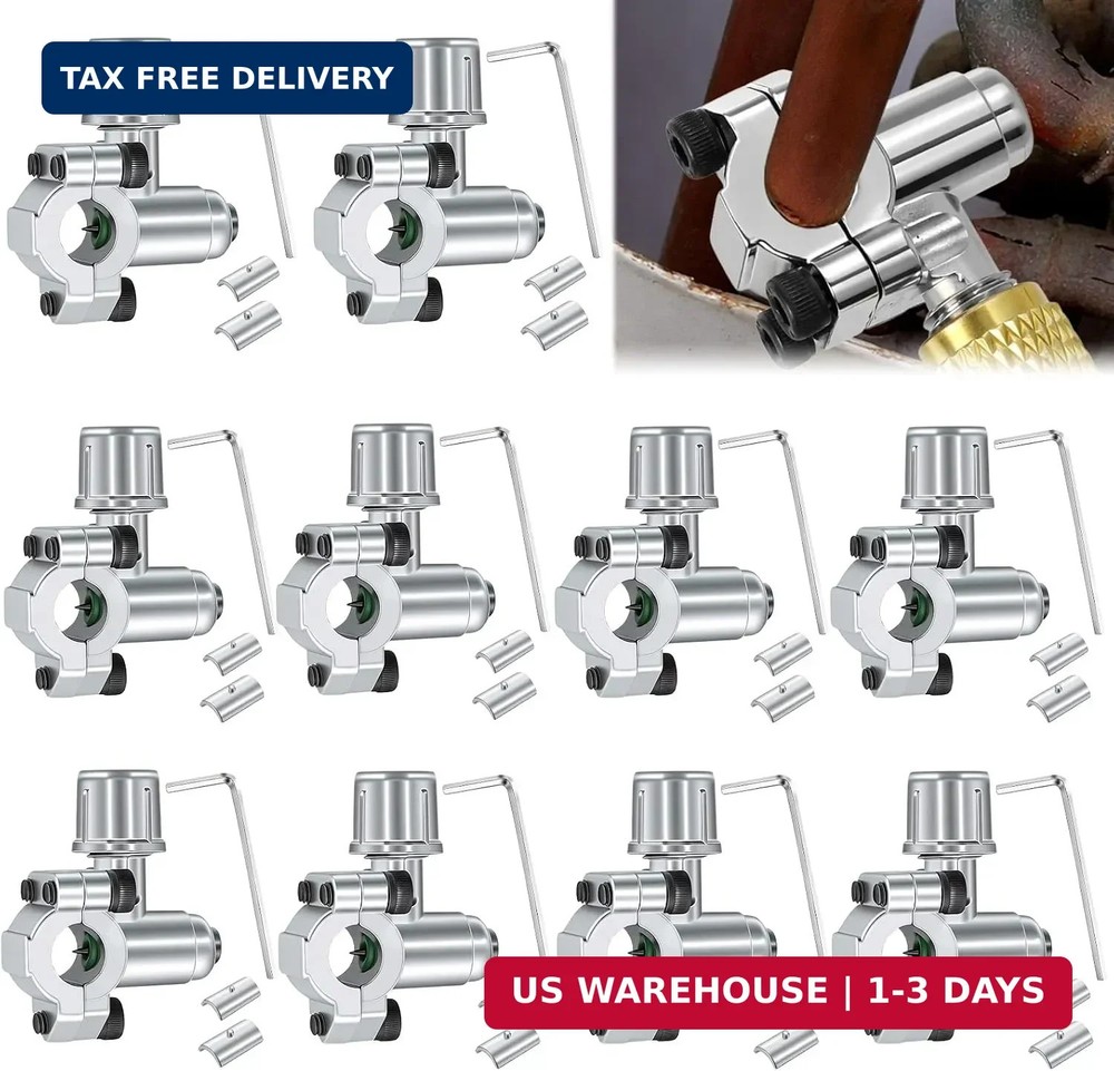 10Pack BPV31 Bullet Piercing Valve, Piercing Valve for Refrigerator Compatible w