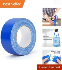 Blue Heavy Duty Waterproof Duct Tape 40 Yards 2 Inch Strong Adhesive