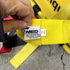 NAJO Ambu Backboard 72″ x 16″ Spine Transfer Stretcher With Straps