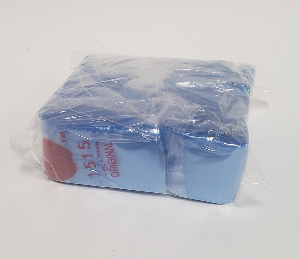 Apple Bags Mini Zip Resealable 1.5″ x 1.5″ Blue Baggies 1515 1000ct NEW