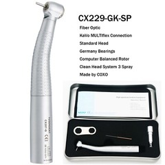 COXO Dental Fiber Optic LED High Speed Turbine Handpiece fit KAVO Coupler 6 Pin