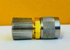 Amphenol DC-18 GHz, APC-7 mm to Type N (M) Precision Coaxial Adapter. Tested!