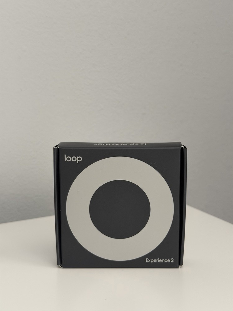 Loop Experience 2 Earplugs – Silver – New Never Been Open
