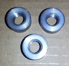 8 PCS M 12 X 1.5 STEEL WELD BUNGS, 3/4 DIA .4″ Long, MADE IN THE USA,