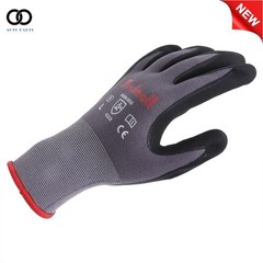 Safety Work Gloves MicroFoam Nitrile Coated Foam Gloves L-Size/12 Pairs