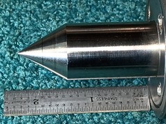 Bardons & Oliver N-307-B Live Center 1.5″ Straight Shank 8″ OAL 2.3″ Head