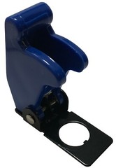Heavy Duty On Off Metal Toggle Switch 25A 12V & Blue Switch Flip Up Cover