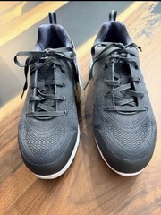 SKECHERS Women’s Size 7.5 Work Alloy Safety Toe Slip-Resistant Memory Foam Shoes