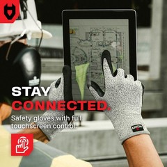 Professional Cut Resistant Work Gloves for Men and Women with Firm Grip and W…