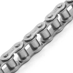 Tritan 50-1Ss X 10Ft Roller Chain, Single Strand, Ss, 10 Ft.