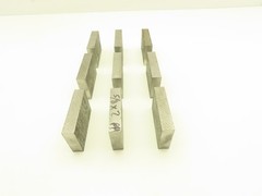 4140/4142 PH Alloy Steel Flat Bar Stock 5/8″x 2″x 3″L Lot of 9 Blocks