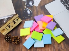Colorful 1.5×2 Inch Sticky Notes – 24 Pads, Perfect for Office, Home, & School