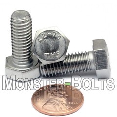 M8-1.25 x 20mm Stainless Steel Hex Cap Bolt / Screw, Coarse DIN 933 A2 18-8