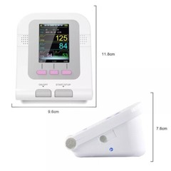 FDA Contec08A Blood Pressure Monitor 4 Cuffs+SPO2 sensor+PC Software,NIBP HR PR