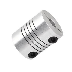 6.35×6.35mm CNC Flexible Coupling Motor Shaft Coupler 1/4″ to 1/4″ Shaft