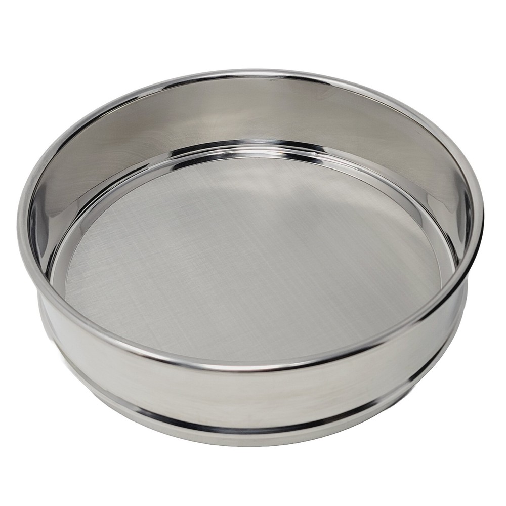 300 Mesh / 0.054mm 8″ Lab Sieve 304 Stainless Steel Wire Cloth Strainer Filter