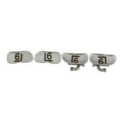 Dental Orthodontic Buccal Tubes 1st 2nd Molar tube Roth MBT 022 Bondable Mesh