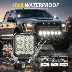 12V 24V LED Work Light Flood Lamp pods Fit For Truck, Tractor ,Dozer, UTV ,ATV
