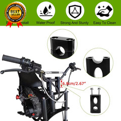 7/8″ Handlebar Risers – 7/8″ 22 Mm Handlebar Mount Clamp Risers for Coleman