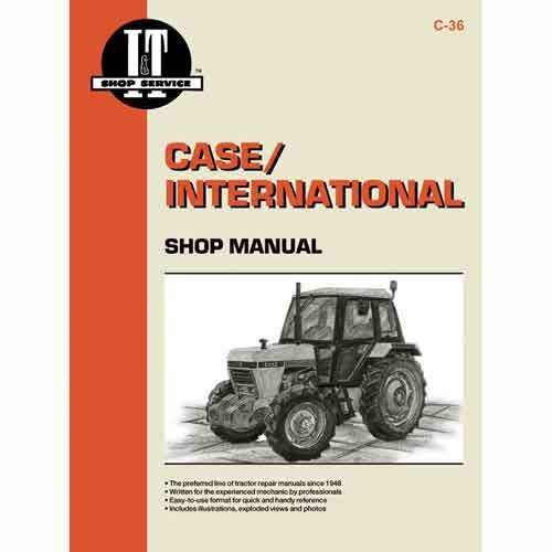 I&T Shop Manual fits Case 1190 1194 1290 1294 1390 1394 1490 1494 1594 1690