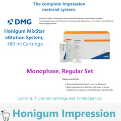 Dental DMG Honigum Precise Impression Material 380ml /50ml Cartridge Hydrophilic
