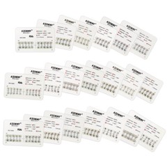 AZDENT Dental Ortodoncia Brackets Mini Standard Roth MBT 022/018 Hooks 3/345 USA