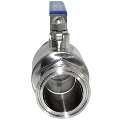 3/4″ 1″ 1.5″ 2″ inch Sanitary Full Port Ball Valve Tri Clamp Stainless Steel 316