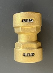 SB1 3/4” Quick Connect HVAC Brass Coupler Fitting 3/4” RS1 Coupling Slip X Slip