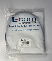 FIVE (5) L-COM 24″ Coax Cable w/ N-Type to N-Type Male Connector CA3N002
