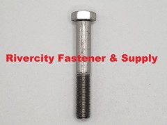 3/8-24×2-1/2 Stainless Hex Head Cap Screws 3/8x24x2-1/2 Bolts 3/8×24 x 2-1/2″