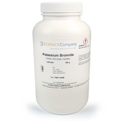 Potassium Bromide, 500g, Purified, ACS Reagent Dog, Cat Anti-seizure