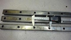 Lot Of 3 Linear Guide Rails-Assorted Lengths