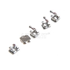50 Sets Dental Ortho MIM Monoblock Brackets Mini MBT/Roth.022 Hooks 345 AZDENT