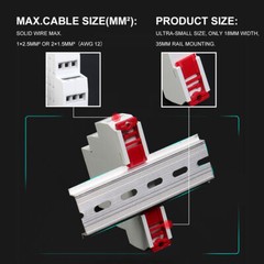 GEYA Single Phase Over Under Voltage Monitoring Relay Voltage Protection Device