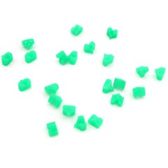 40Pcs Dental Silicone Add-On Wedges Disposable Delta Tine Wedges for Orthodontic
