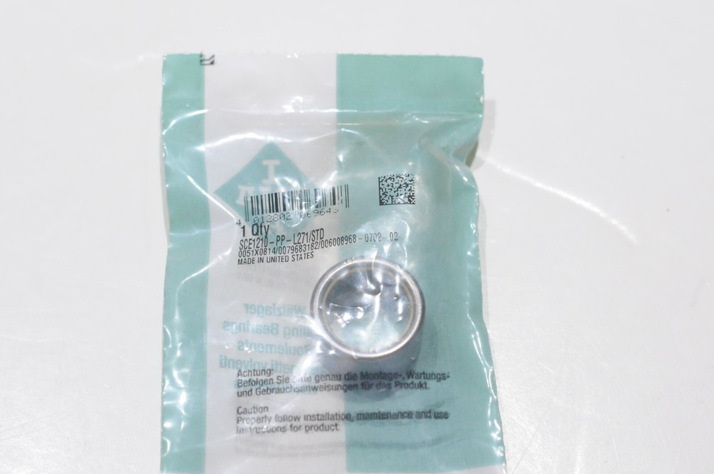 INA SCE1210-PP-L271/STD NEEDLE ROLLER BEARING NEW 0051 X 0814
