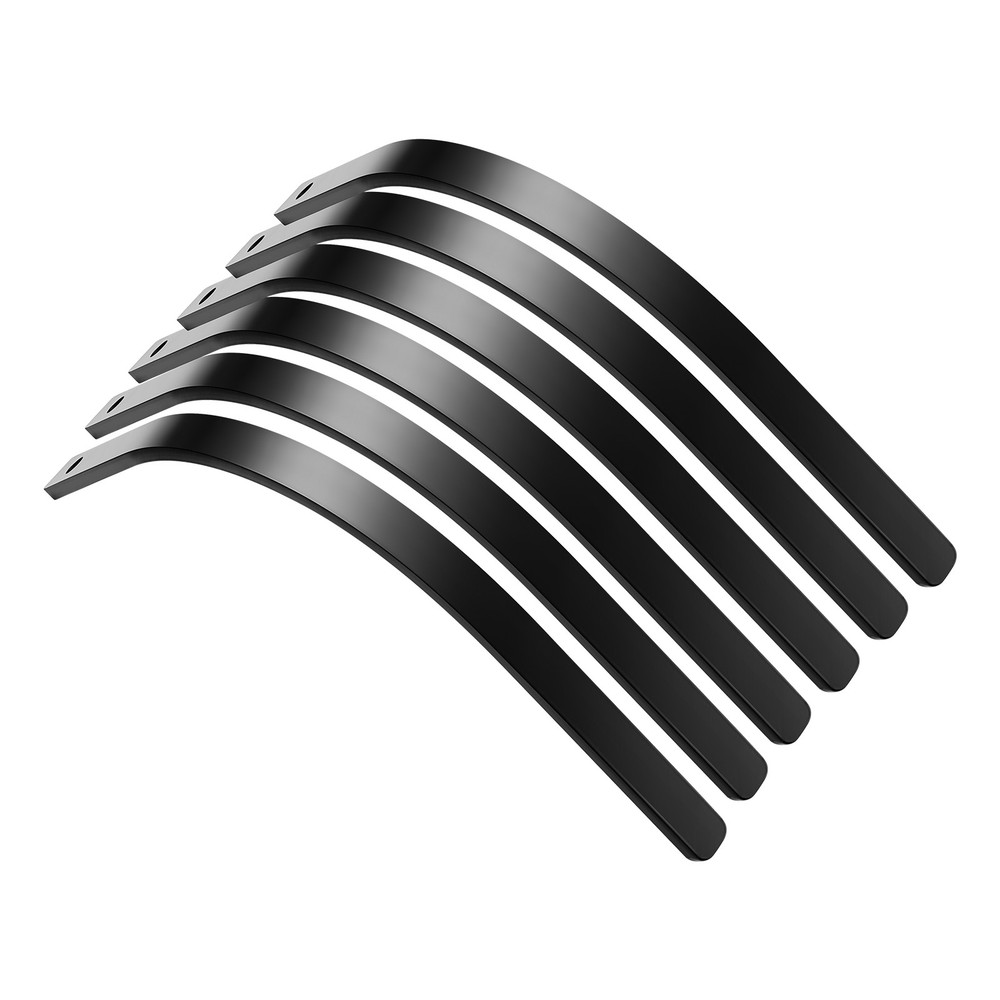 Uimoso 6 Pack Landscape Rock Rake Tines Replacement 1″ x 5/16″ Bolt-on Mount