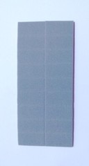 Qty of 18 Dense Foam Rubber Self Strong Adhesive for Electronic Spacers Feet Etc