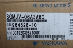 Yaskawa SGMJV-06A3A6C Servo Motor 600w 3000rpm 1.91nm 200v-ac 3ph