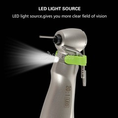 20:1 Dental LED Implant Contra Angle Handpiece for W H Surgical Motor