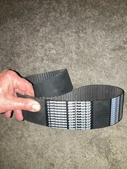 Mitsubishi Giga Torque Poly Chain Belt 1120MM LONG, 8MM PITCH, Approx. 62MM WIDE