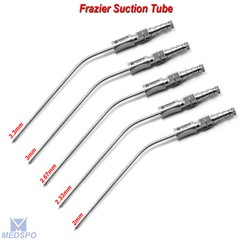 Frazier Suction Tube Dental Aspirator ENT Surgical Diagnostic Instruments