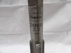 Hanson 24mm x 2.0 Hand Threading Tap – Made in the USA