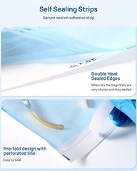 JMU Self Sealing Dental Sterilization Pouches 2.75″ x 10″, 200/Box 2.75″ x 10″