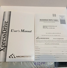 Microtech Xpress Drive (Open Box) 1998 DOS/Windows 3.1/95/NT Excellent Shape!