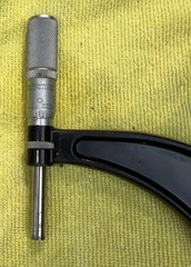 L S STARRETT Co., ATHOL Mass. USA 5 IN. No. 436 6 IN. Outside Micrometer